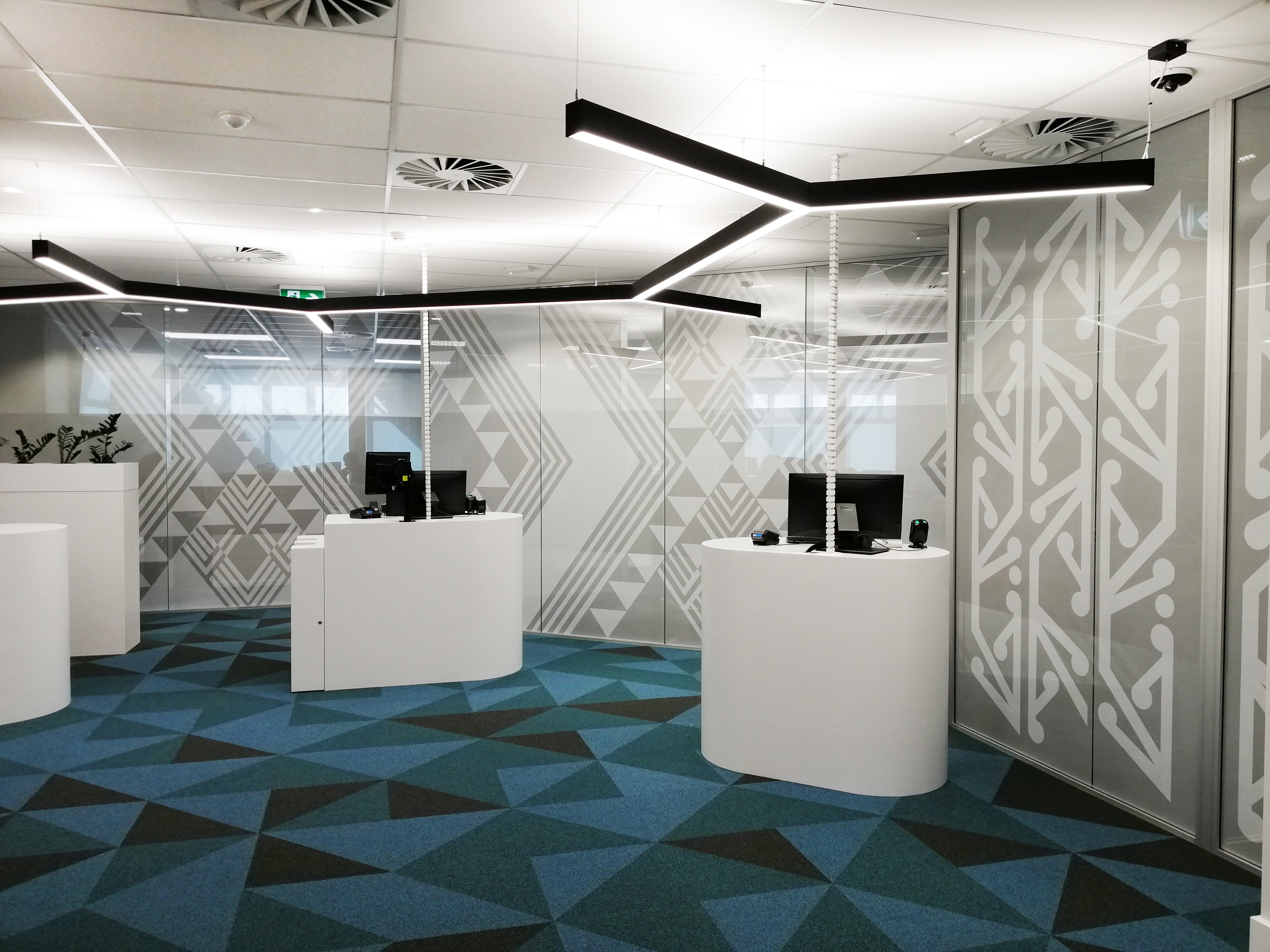 Eclipse 64mm Aluminium  Partitions - Whanganui City Council